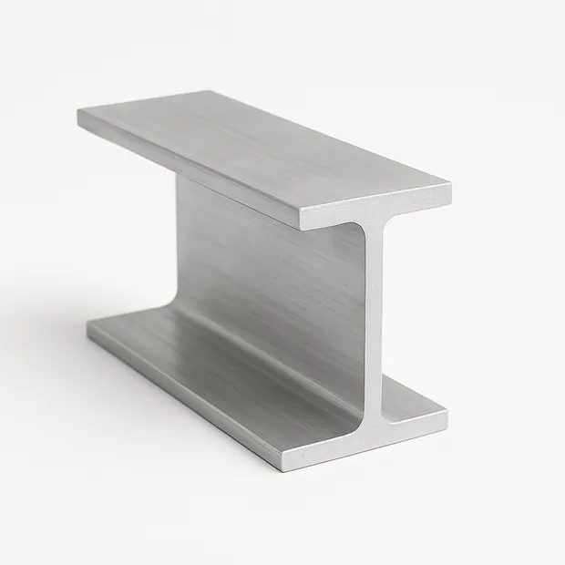 Двутавр алюминиевый прессованный неравнополочный