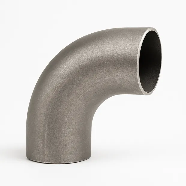 Отвод ПНД с ЗН э/с ПЭ 100 180 мм 45° PN 16 SDR 11