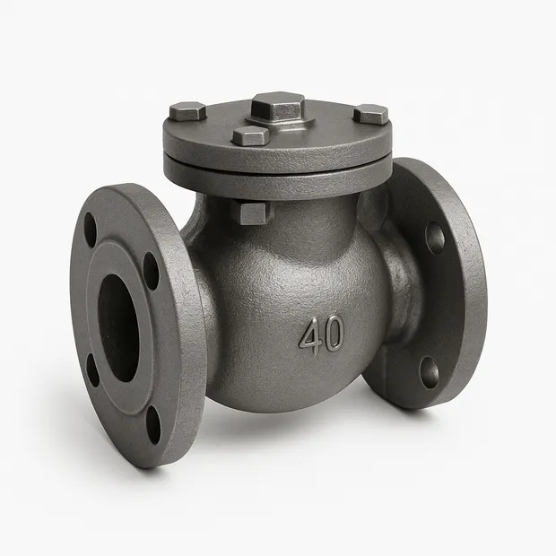 Клапан обратный шаровой чугунный фланцевый AVK