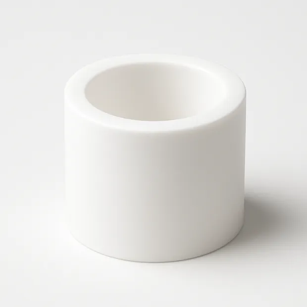 Фторопластовая втулка белая