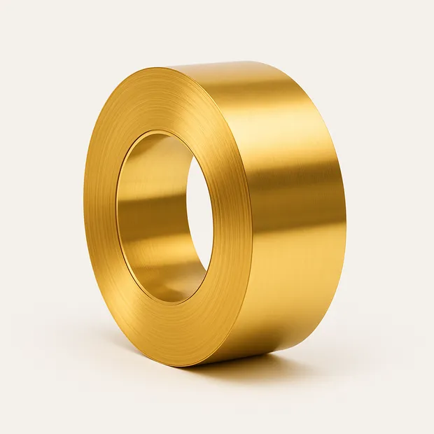 Лента золотая